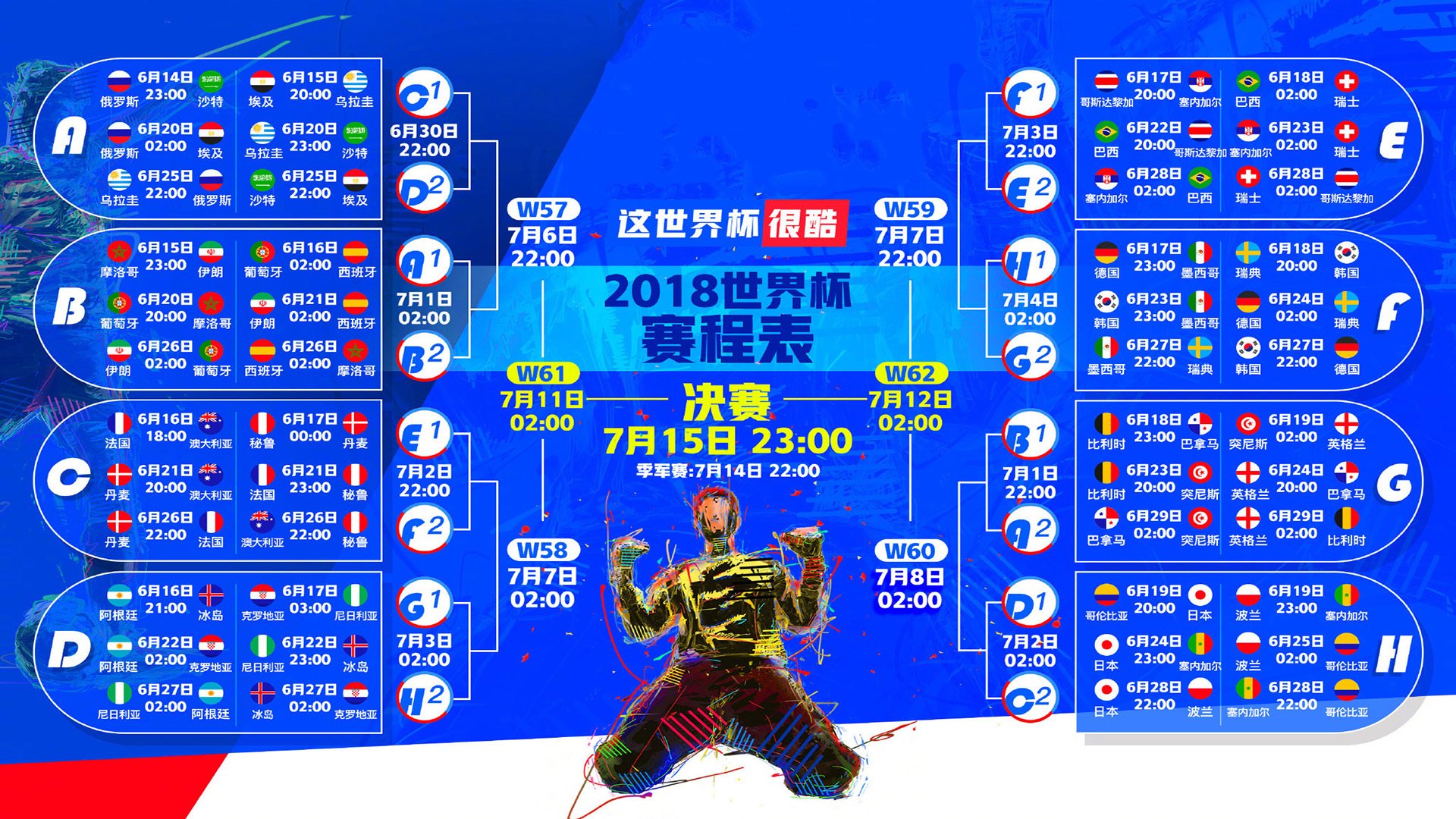 世界杯A组惊天冷门！阿联酋3-0横扫哥伦比亚，格列兹曼导演大胜，替补奇兵一战封神